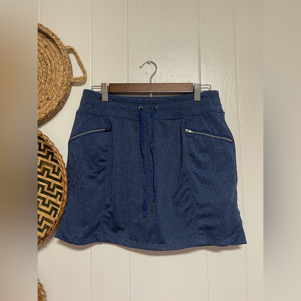 Tangerine Athletic Skort Blue Size Medium